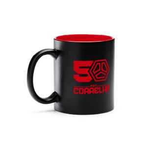 ADC Correlhã | Caneca Cerâmica Preta 50 Anos